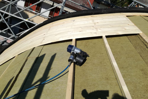 copertura tetto in legno